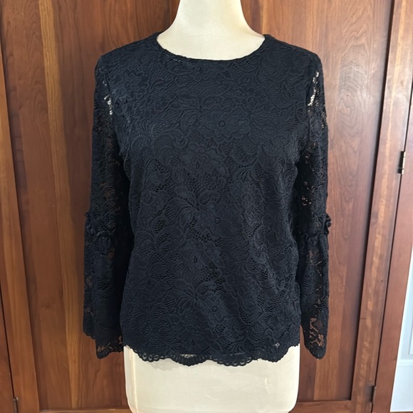 Worthington Tops - Worthington Lace Bell Sleeve Top